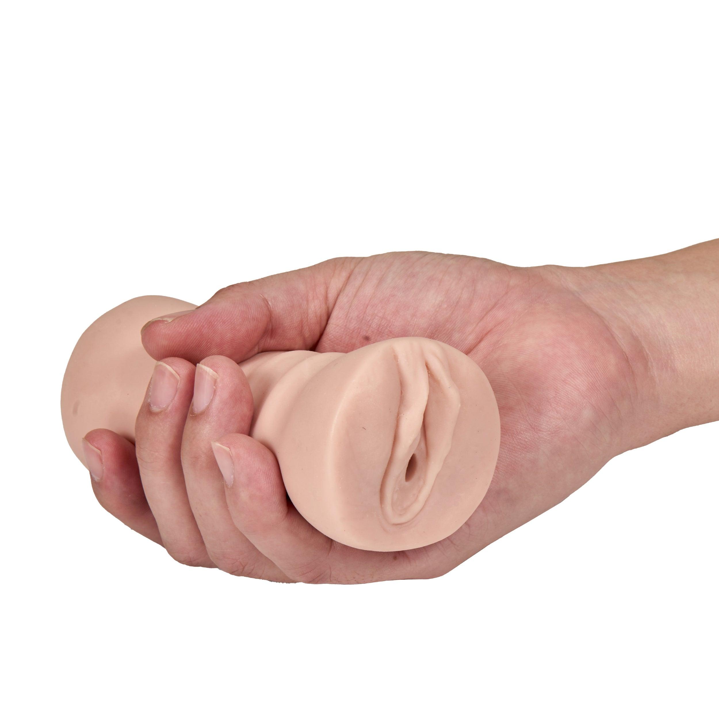 M For Men By Blush® | Rain Realistic Vanilla Vibrating Masturbator / Stroker - PURE ENVY, LLC®