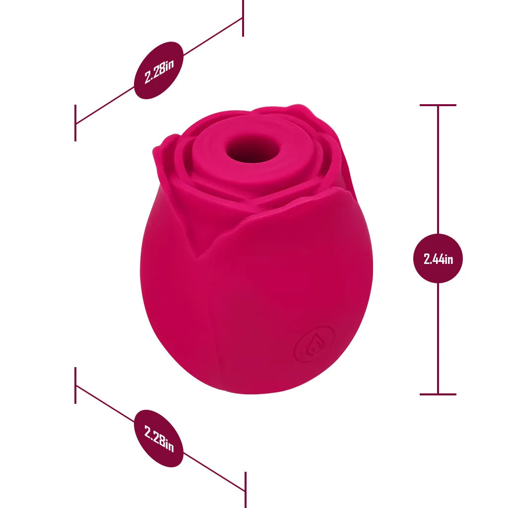 Petal Pleasure Rose Toy Premium Clitoral Suction Vibrator & Oral Sex Simulator Petal Pleasure Rose Toy Premium Clitoral Suction Vibrator & Oral Sex Simulator