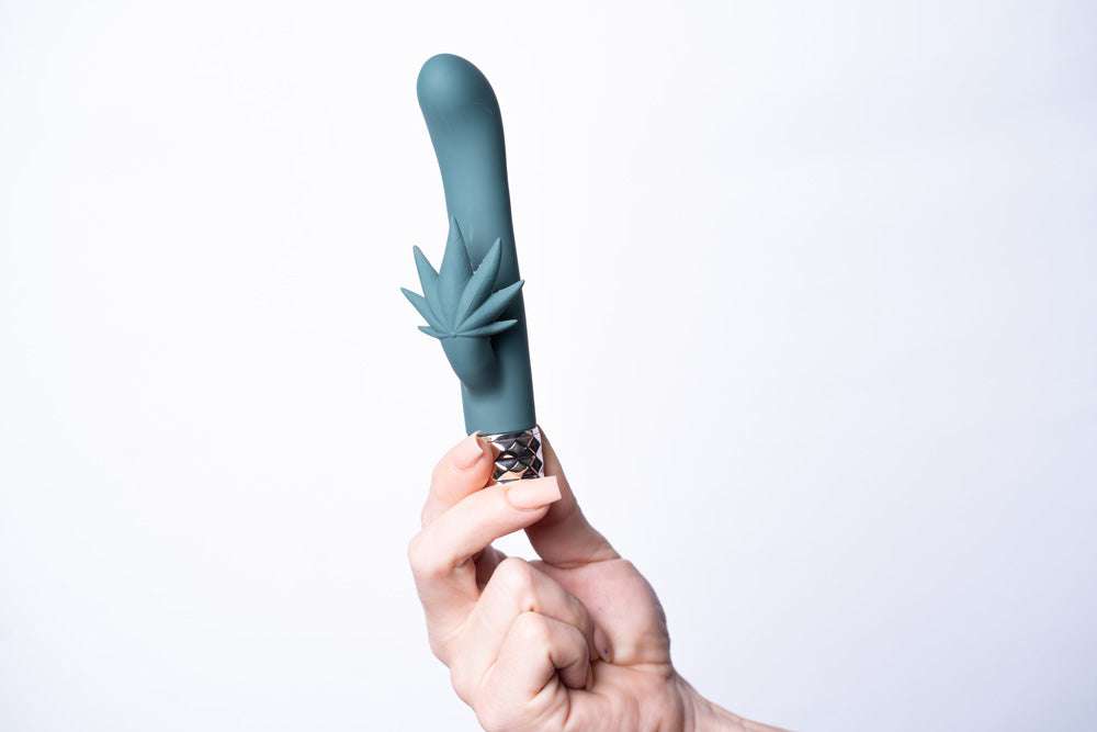 KUSHA 420 Series Crystal Gems USB Rechargeable 10-Function G-SPOT VIBRATOR