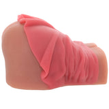 Chanell Heart Mini Skirt Pussy & Anus Masturbator | Dual-Entry Realistic Male Stroker With Tight Textured Tunnels