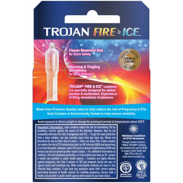 Trojan™ Fire & Ice™ Condoms - PURE ENVY, LLC®