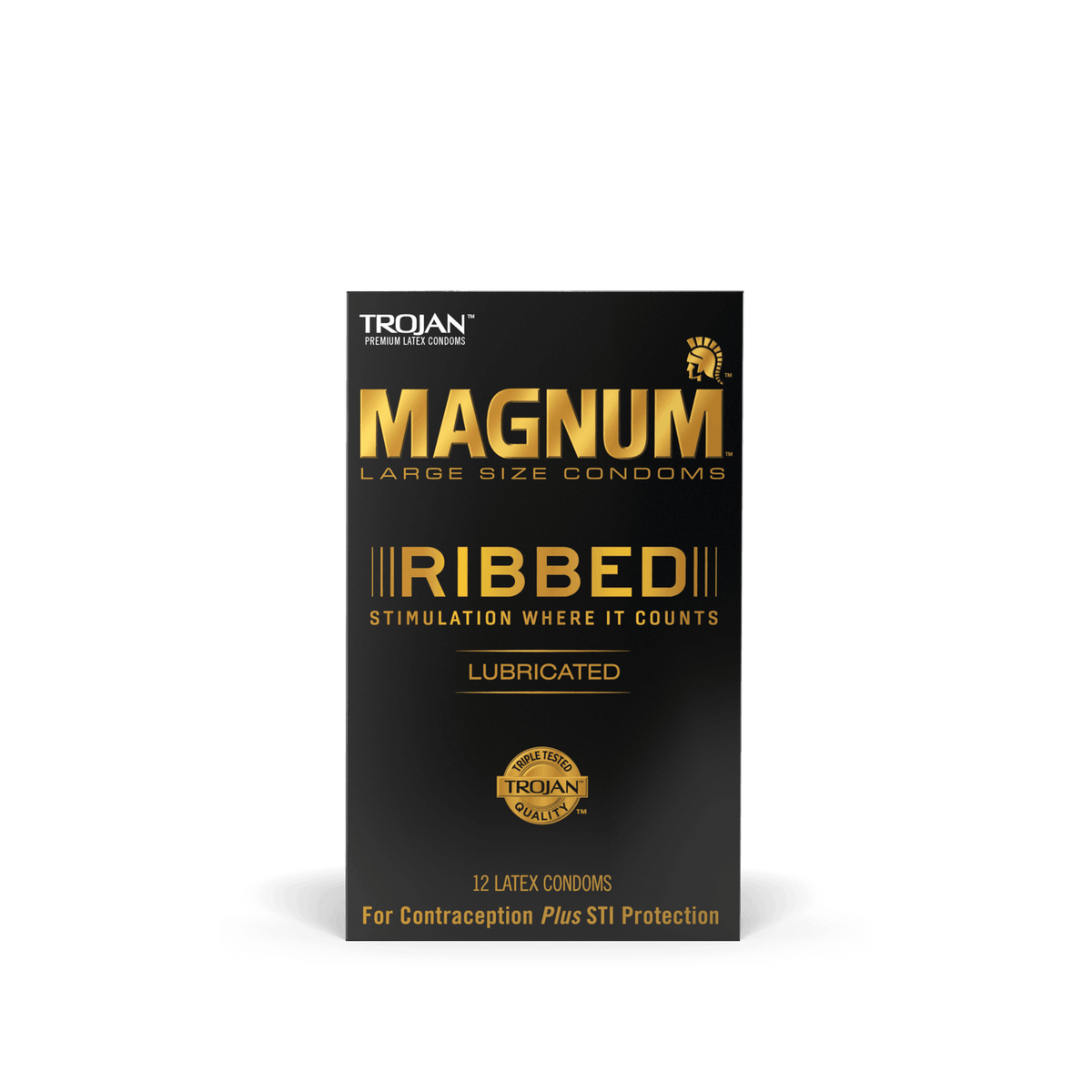 Magnum™ Ribbed Condoms - PURE ENVY, LLC®