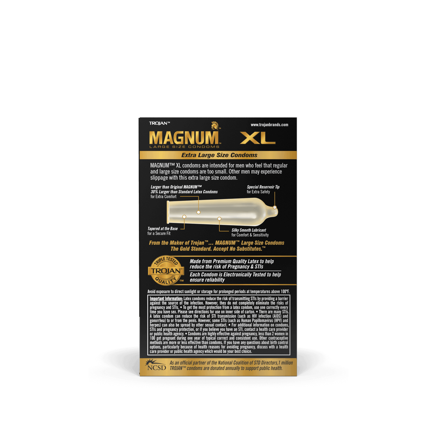 Magnum™ XL Condoms - PURE ENVY, LLC®